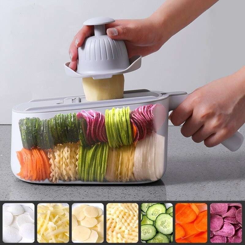 Multifunctional vegetable cutter