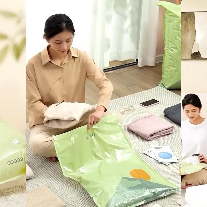 Vacuum compressed bag XL