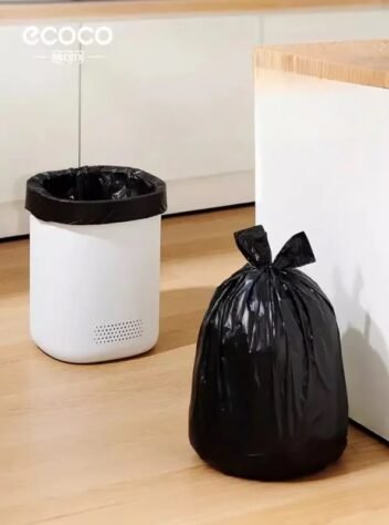 Drawstring heavy duty trash bag (75pcs / pack)